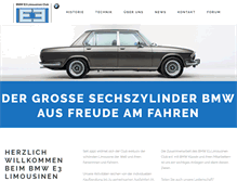 Tablet Screenshot of bmw-e3-club.de